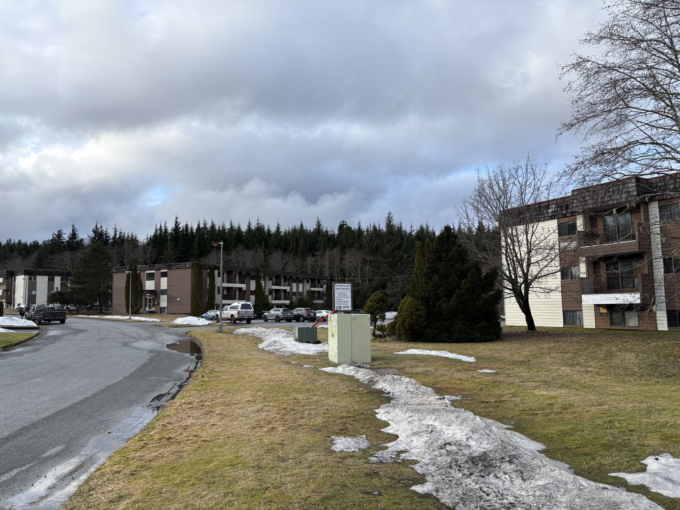 Exterior view of Sandalwood Apartments